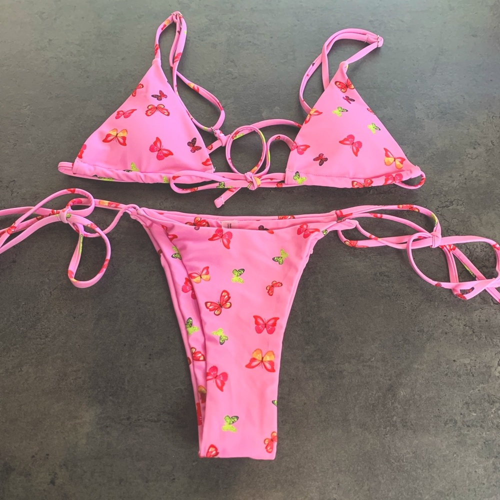 Butterfly bikini set NWOT